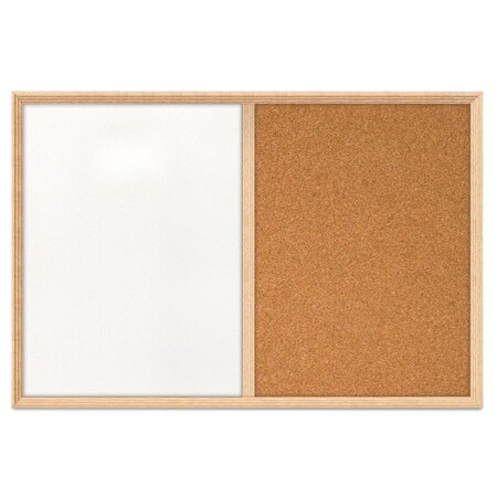 United Visual Products Enclosed Corkboard, 1 Door, 18"x24", 4" Fra, UV3421-BRONZE-FORBO UV3421-BRONZE-FORBO